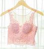 LACEY V SLEEVELESS TOP - BABY PINK